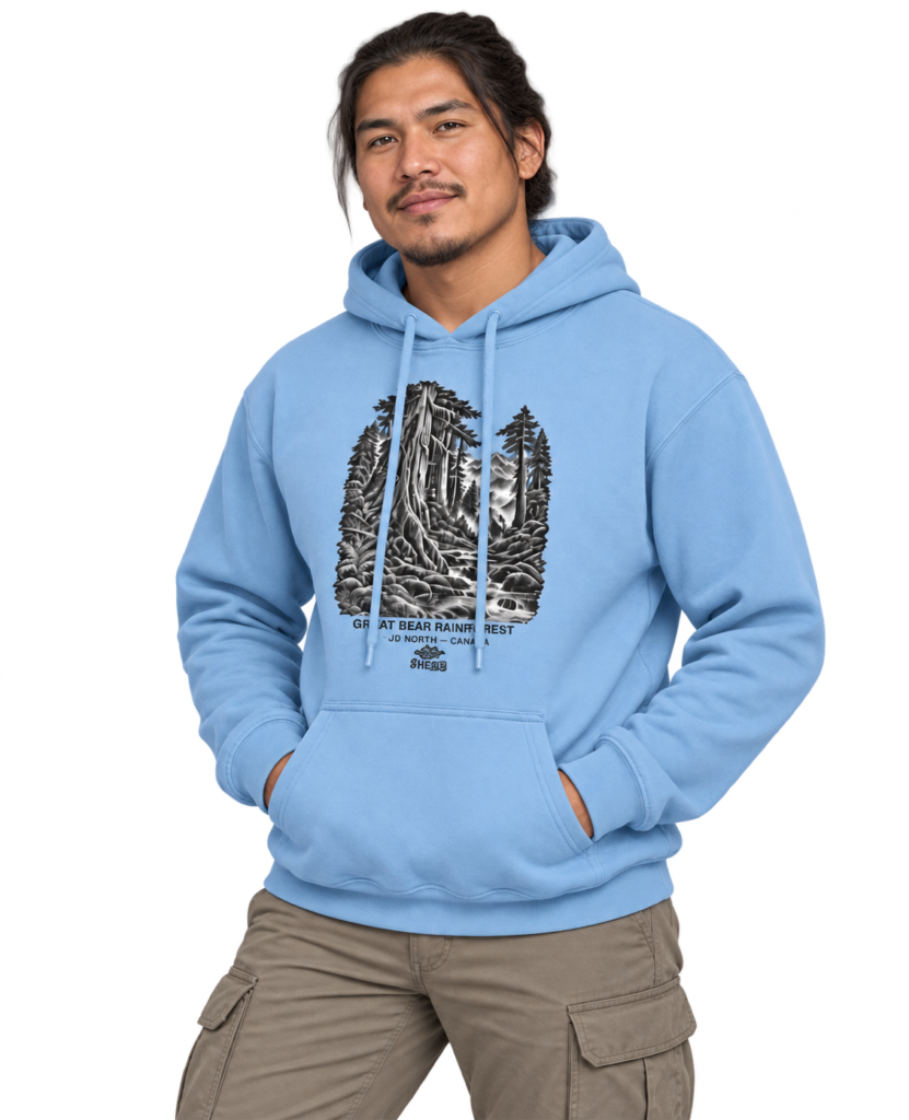 Great Bear Rainforest Unisex Hoodie | Wild North Canada